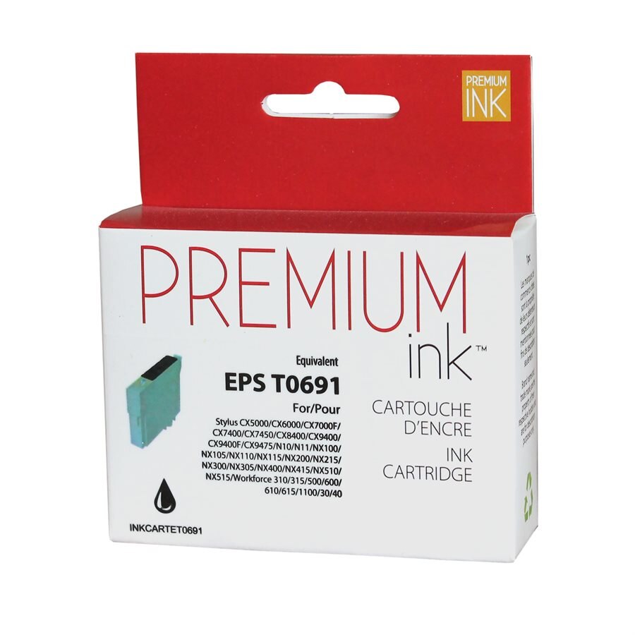 Epson T0691 Alternative Black Premium Ink